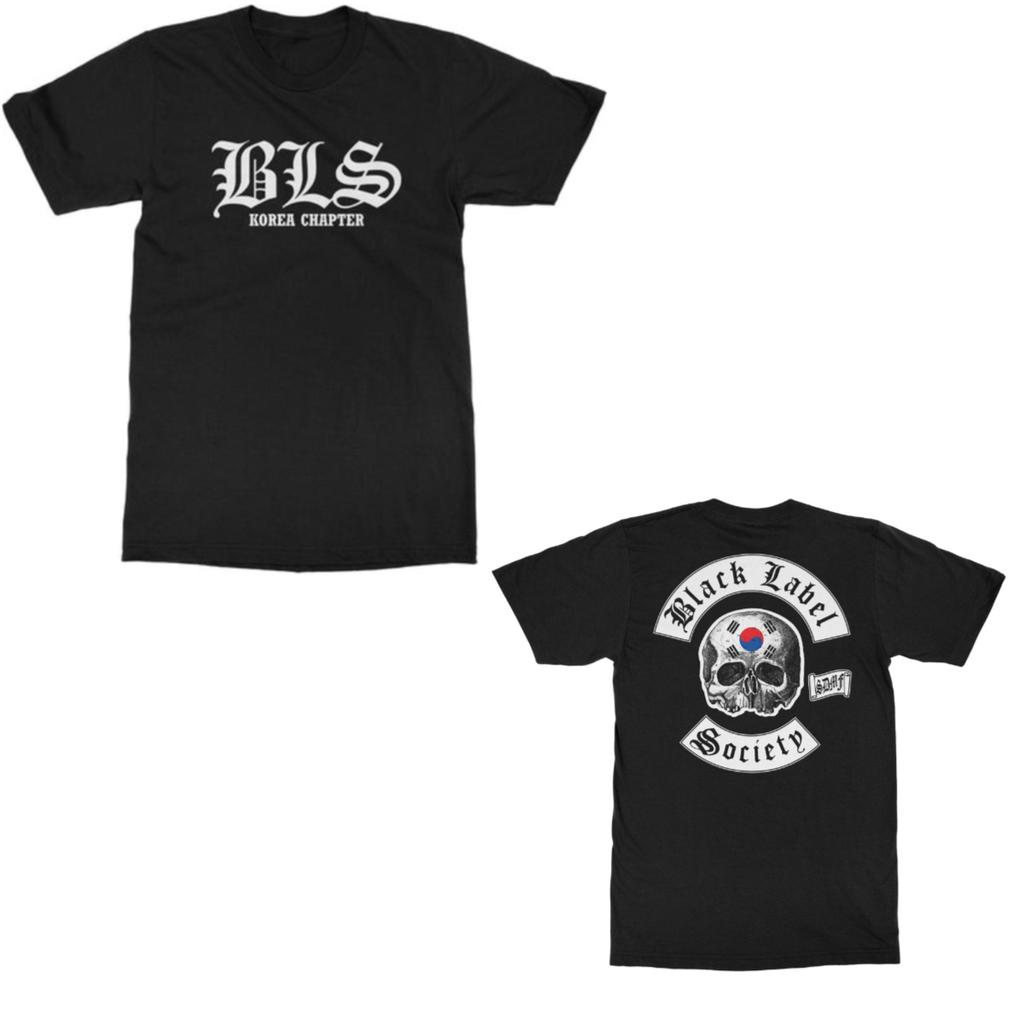 Pop Black Label Society Band Graphic Cotton T-shirt Unisex Summer Short Sleeve Fashion Brand Tee Luxury Casual Vintage Retro Top
