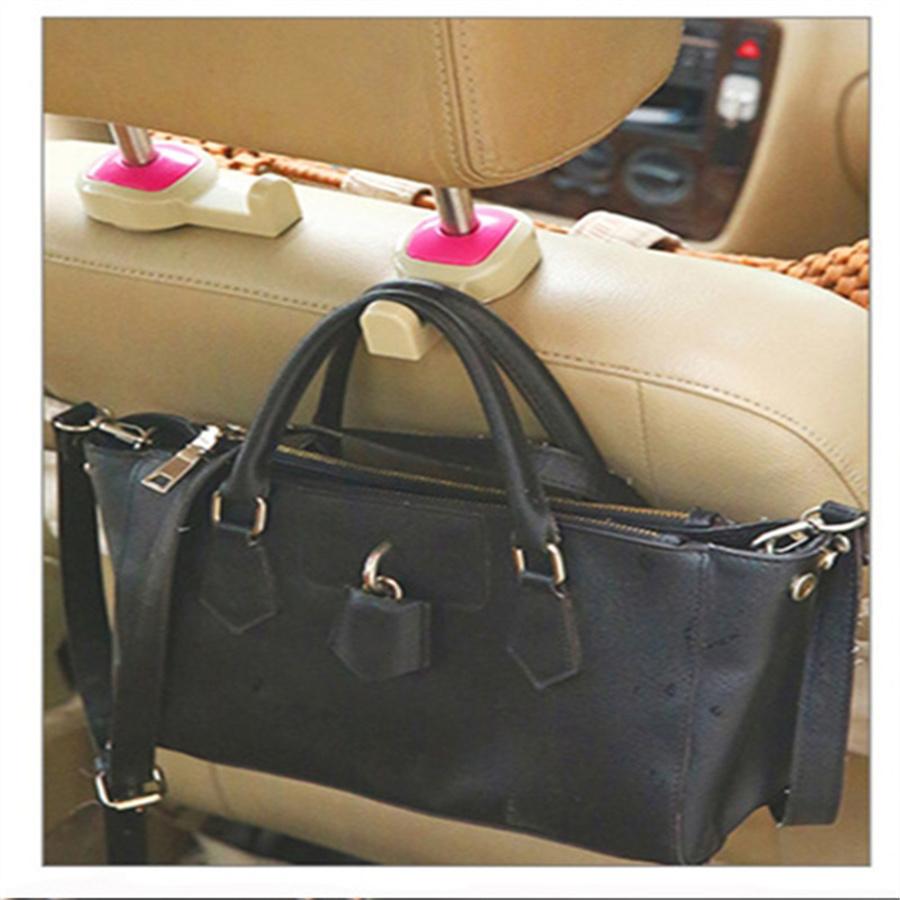 Hidden Multifunctional Hook for Automobile Seat Back Creative Small Hook for Vehicle Head Restraint