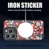 Creative Butterfly Flowers Pattern Case For iPhone 17 Pro Max Funda iPhone 16 15 14 13 Pro Max Rugged Bumper Magnetic For Magsafe Shockproof Cover