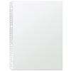 Plus Refill Pocket 1 100 Compatible with Polypropylene Transparent Refills, A4, Pocket, Sheets, 2-Hole/4-Hole/30-Hole Folders, 87-700, (PP),