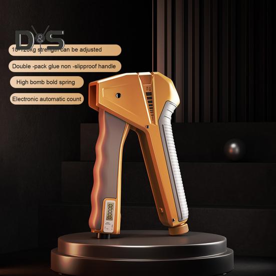 Grip Strength Trainer with Counter 10-120KG Adjustable Men Women Forearm Exerciser Hand Grip Power Strengthener Developer Fitness Equipment