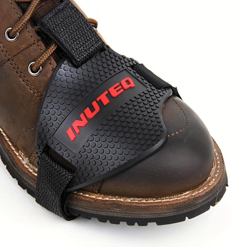 Motorcycle Gear Shift Lever Protector Kit - Durable Rubber Shoe Cover & Pad, Hand Washable