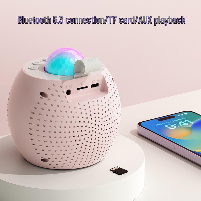 Boxă și Microfon Portabile Bluetooth All-in-One Z1 cu Lumină LED