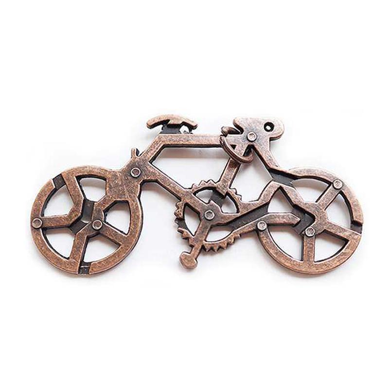 Difficult Disentanglement Brain Teaser Metal Puzzles For Adults and Kids Smart Logic IQ Test Mind Challenge Educational Toys
