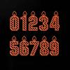 0-9 Number Cutting Dies for Photo Scrapbooking Card Making Decorations Embossing Stencils Carbon Steel Die Cuts