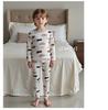 88273 Kids' Wool Lycra Autumn/Winter Pajama Set 2025 - Boys' Long Sleeve Homewear