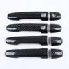 For Toyota RAV4 RAV 4 2006 2007 2008 2009 2010 2011 2012 ABS Carbon Fiber Door Handle Cover Trim Sticker Car Styling Accessories