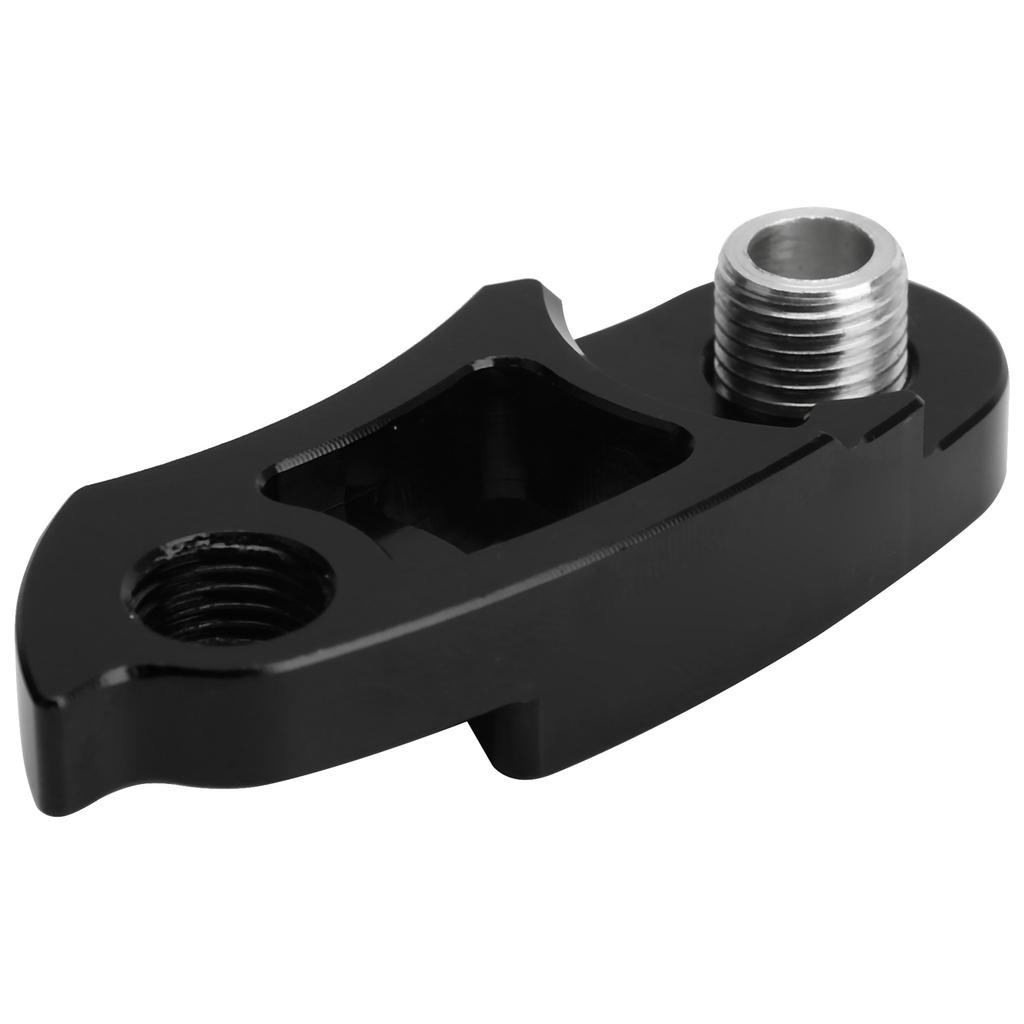 Bike Rear Derailleur Hanger Bicycle Aluminum Tail Hook Extension Extender Bike AccessoryBlack