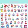 Cute 50pcs Peppa Pig Stickers For Kids Laptop Waterproof And Durable Perfect For Personalization