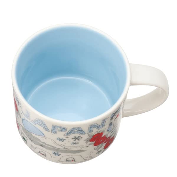 Starbucks Coffee Staba Japan Limited Been There Series Mug Winter 414ml White Ceramic Gift Cup Brand Present Cute Stylish Return Christmas Halloween