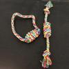 1 Set Dog Rope Chew Toys Knot Toys Durable Training Teething Chewers Indoor Outdoor Play Accessories Dog Supplies Pet Toy