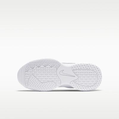 Nike Court Lite 2 White Metallic Silver (GS)