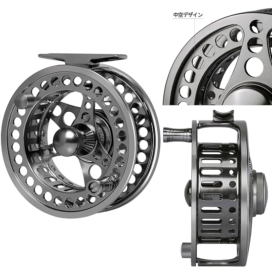 Goture Fly Reel, Interchangeable Left/Right Retrieve, Ultra-Lightweight ABS, 9/10, Entry-Level/Begin