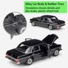 Welly 1:24 Scale Mercedes-Benz 220 Alloy Car Model Diecasts Metal Toy Vehicles Car Model High Simulation Collection Childrens Gifts