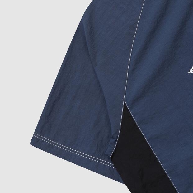 UMBRO Crispy Taslan Short Sleeve Piste Navy (Uq221Cwt58) (B Type)