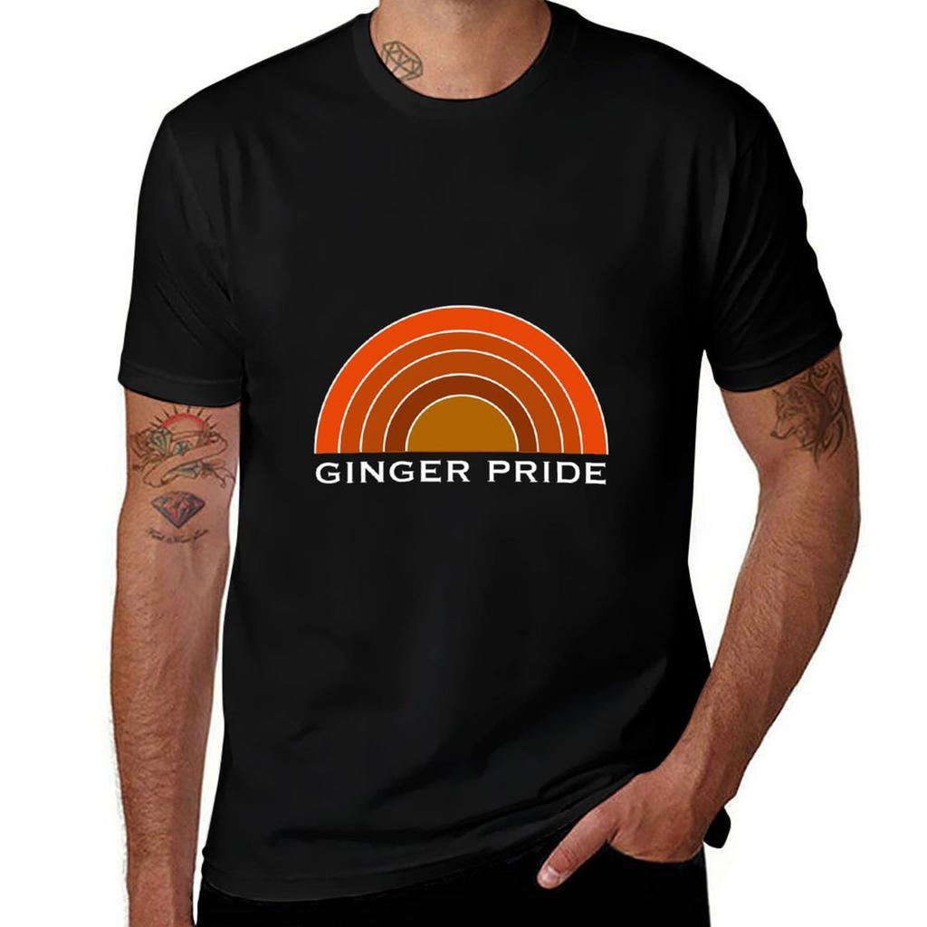 Ginger Pride Rainbow Redhead Love Gingers Ginger T Shirt Gingers Shirt Tshirt Unisex T Shirts For Unisex Casual Tshirt