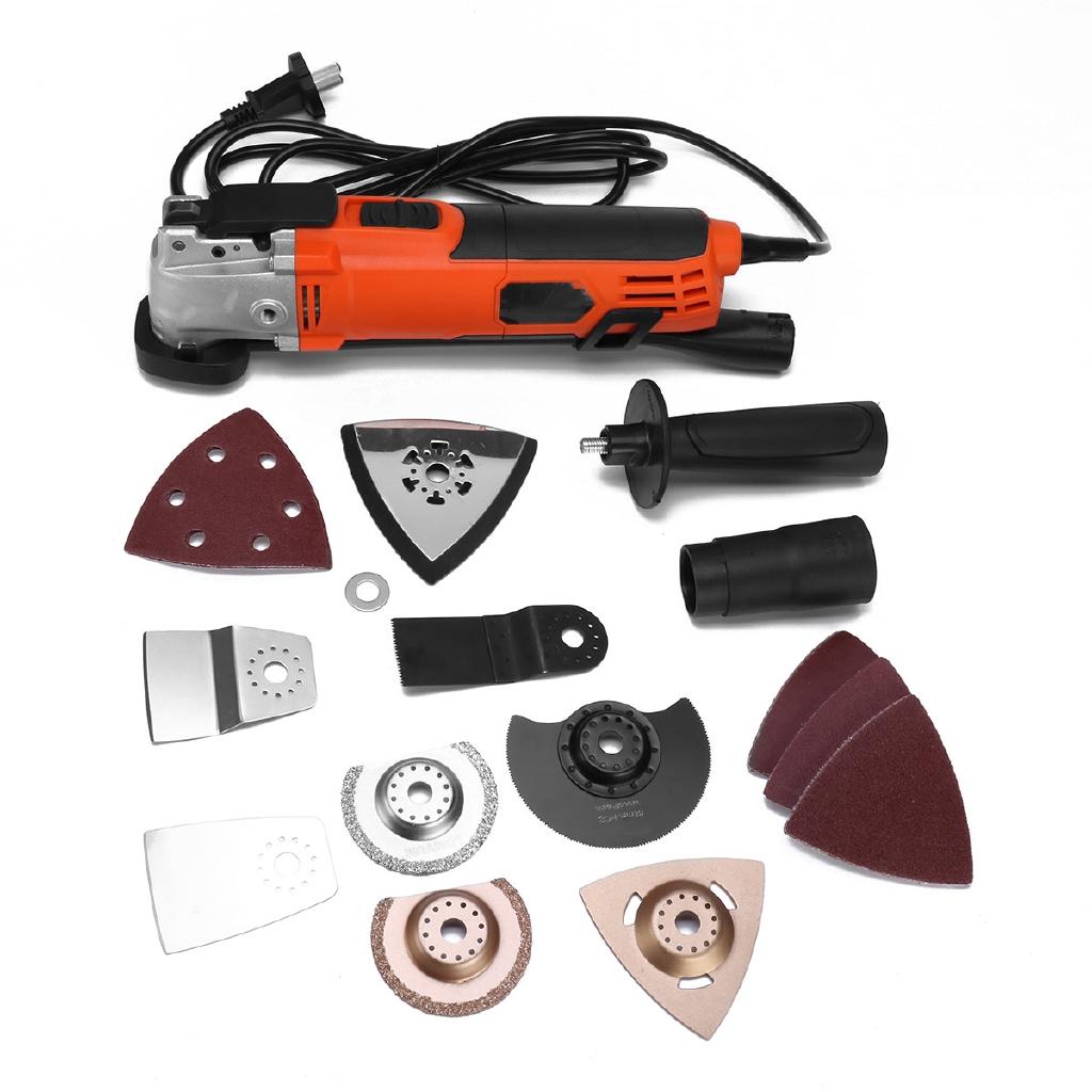 Speed Variable Electric Variable Multifunction Vibrating Tool Kit 300w Multi Tool Electric TRimmer Saw Accessories Tool 220V
