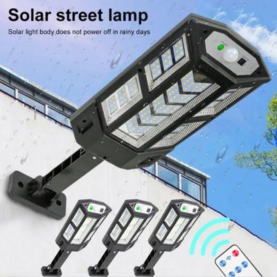 3/2/1BUC 43 LED Lumini stradale solare în aer liber IP65 Senzor de mișcare Lampă LED de perete alimentată cu energie solară 3 moduri de iluminare Lumină pentru decorarea grădinii