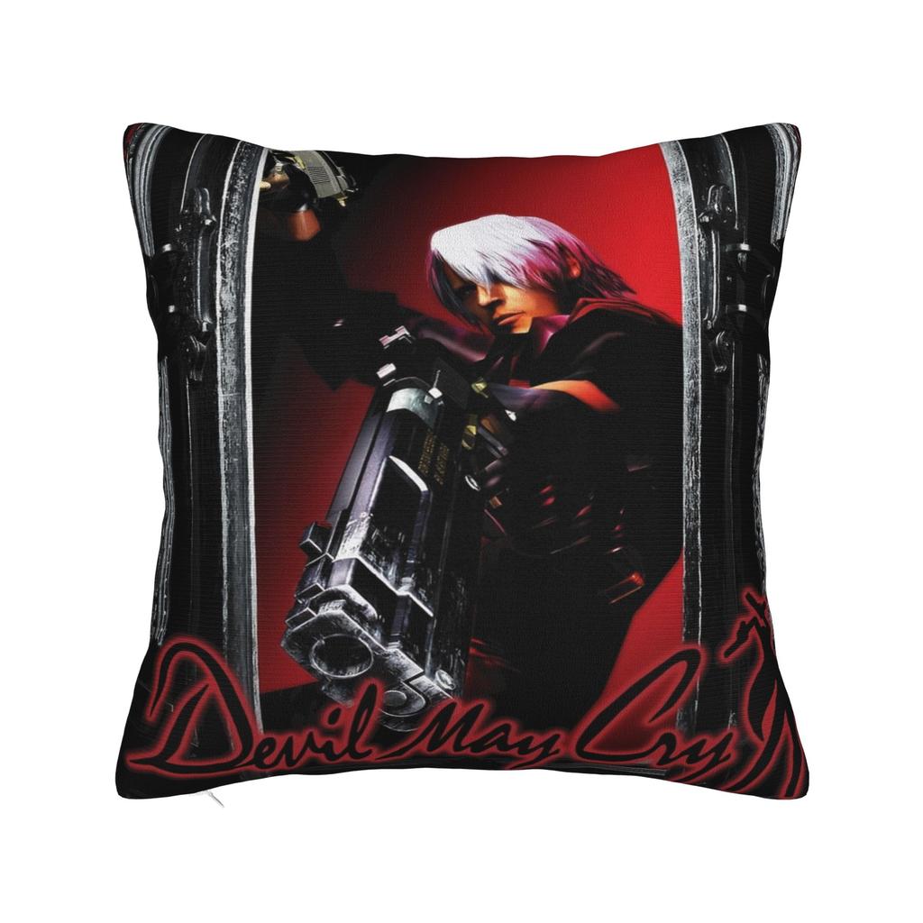 Devils May-Cry 3 Pillow Covers Merchandise Soft Cushion Cover Gift Throw Pillow Case Cover Bedroom Multi Size