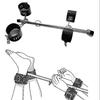 BDSM Bondage Adjustable Handcuffs & Ankle Cuffs with Stainless Steel Spreader Open Legs Pu Leather Set for Couple Sex Games Toy
