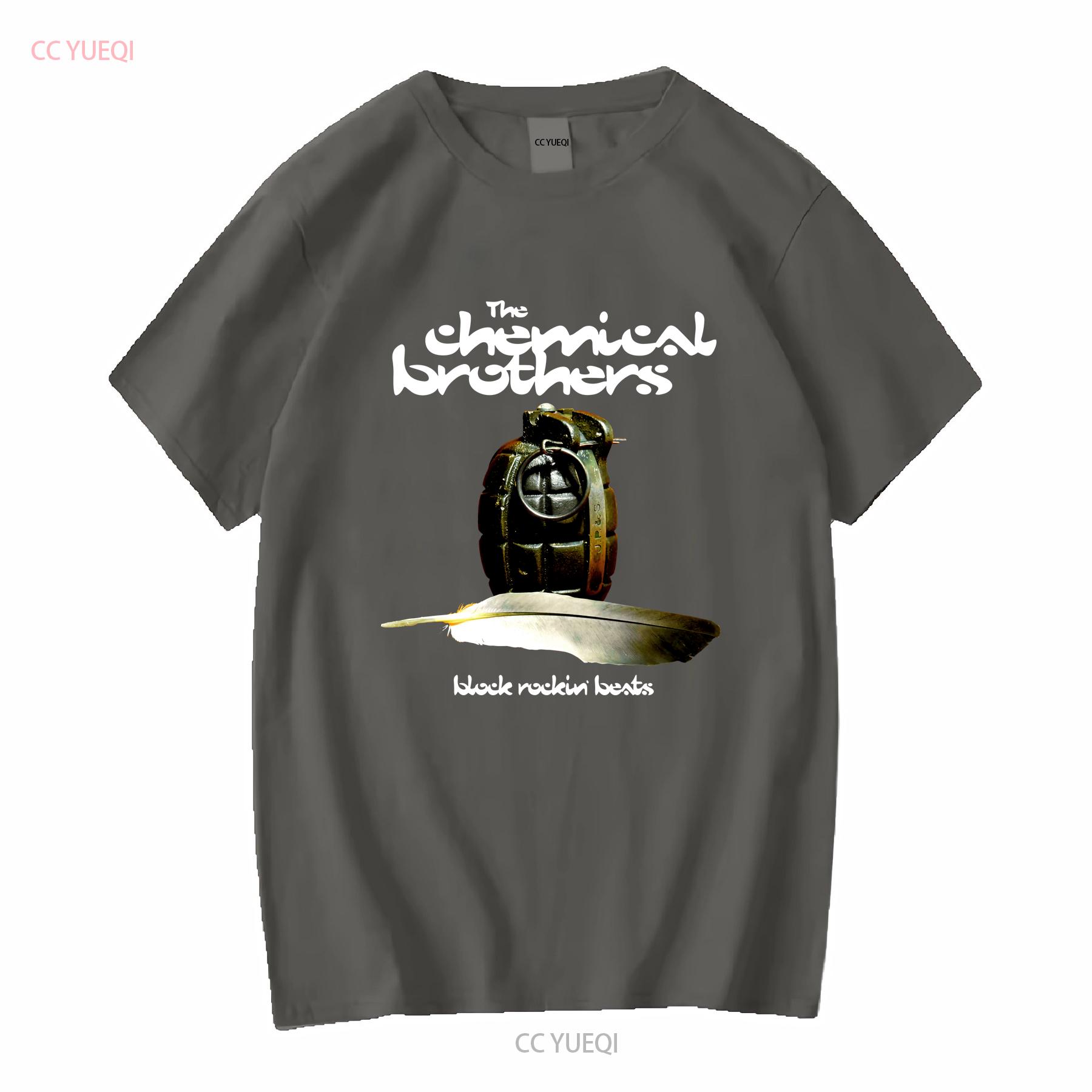 

the chemical brothers Футболка з довгими або короткими рукавами вінтажна прана вуличний одяг м який топ для повсякденного носіння унісекс стильна мода S