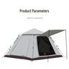 3-4 Person Automatic Quick Setup Camping Tent