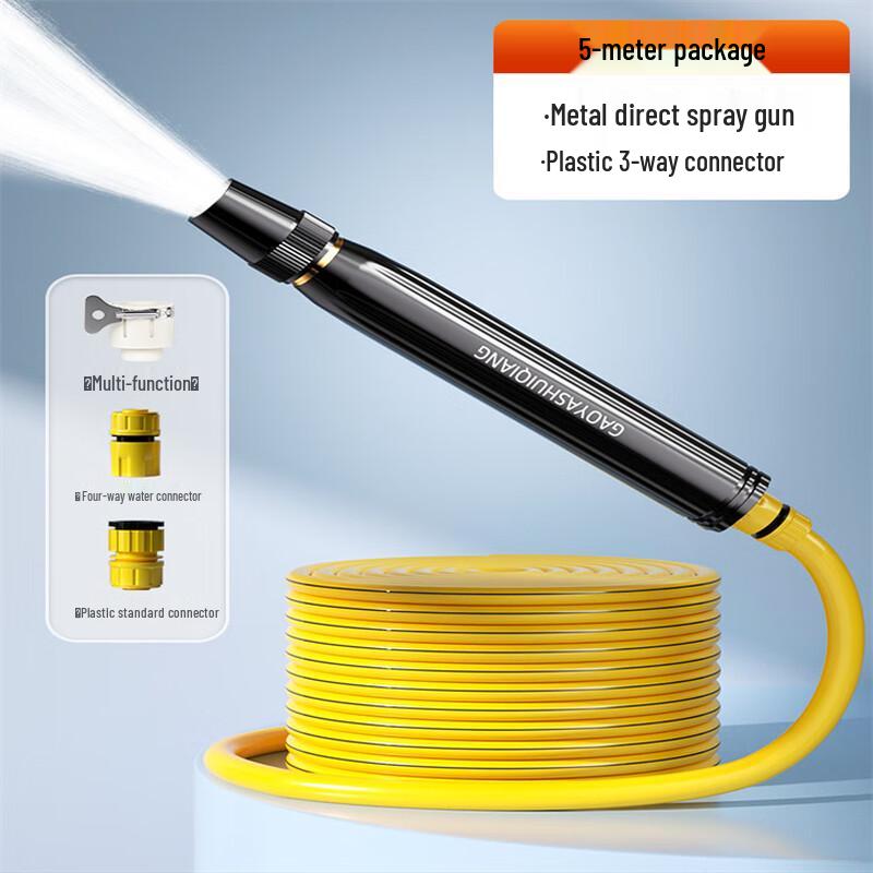 Household High-Pressure Car Wash Water Gun CN plug (adapter included)