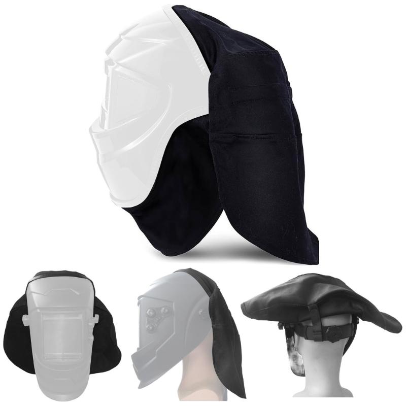 Svetsmask Skyddskåpa Med Avtagbar Haklapp Hög Hållbarhetstyg Universell Passform De Flesta Masker Lättvikt
