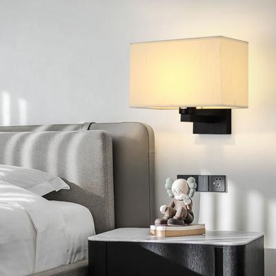 Bedside Bedroom Wall Lamp Indoor Modern and Minimalist Bedroom Bedside Lamp Hotel Creative Corridor Living Room Lamp