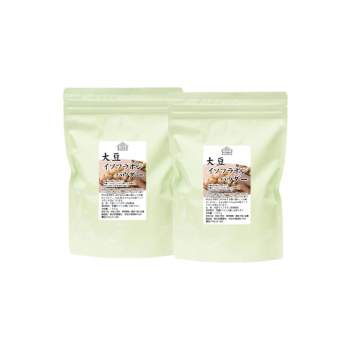 Shizen Kenkosha Soy Isoflavone Powder, 100g X 2 Packs, Aglycone-type Supplement, Powder