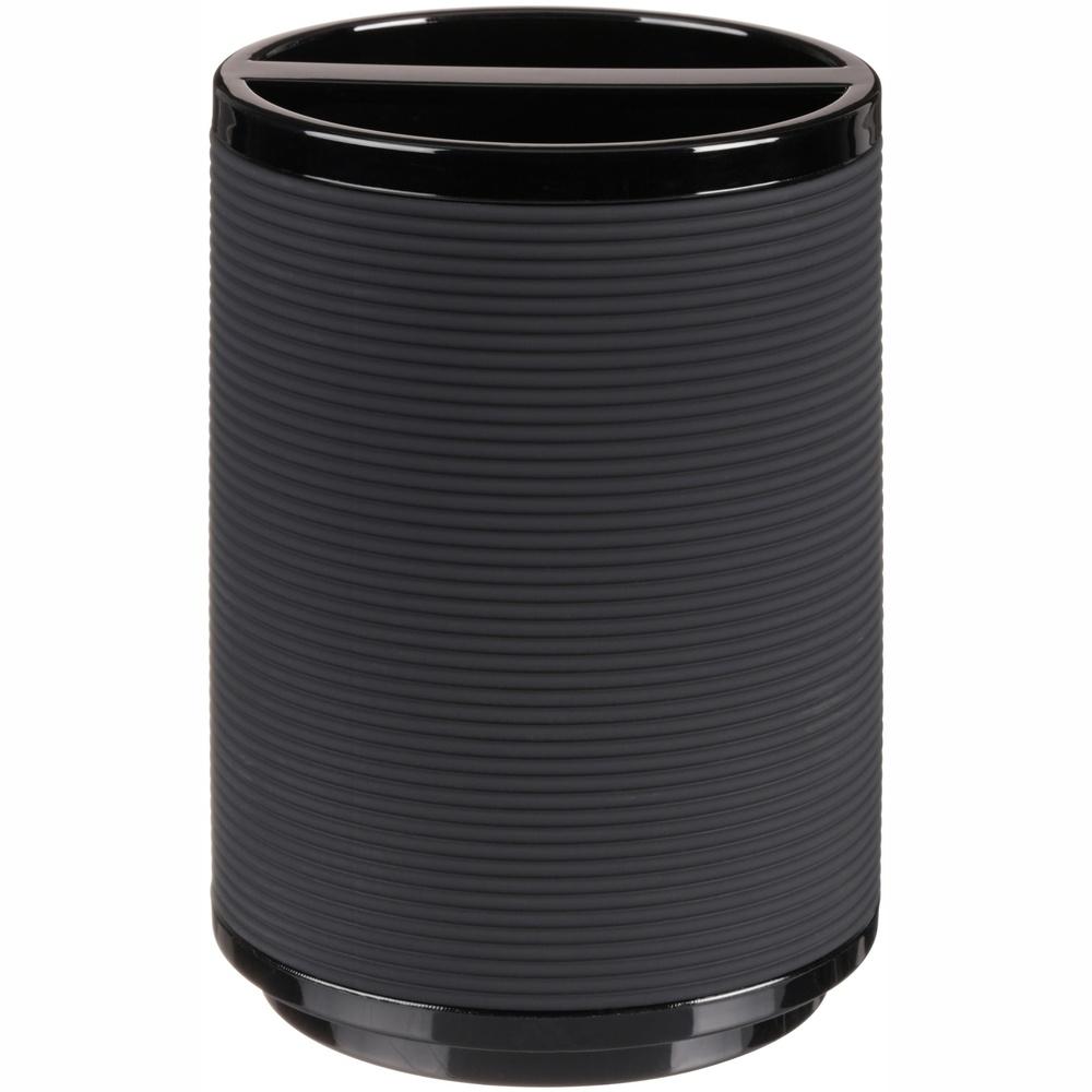 

Soft Touch Black Plastic Toothbrush Holder 1 Each United States