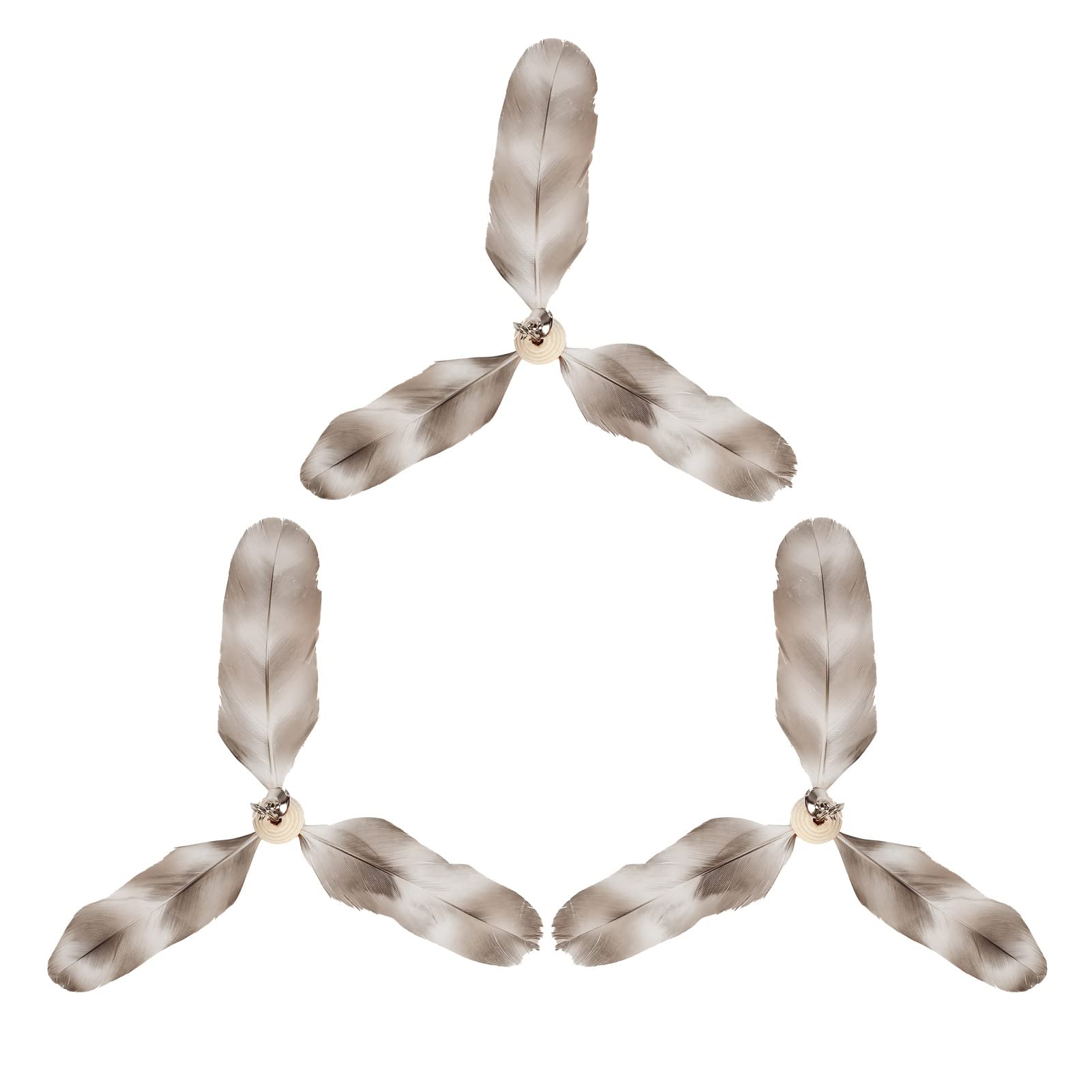 

FUKUMARU Cat Toy with Feathers, Bell, Fishing Rod, and Spare Feathers, 90cm