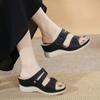 Party Sandals Women'S Summer Fashion Casual Wedges Open Toe Floor Empty Dress Sandal On The Beach To Wear Shoes Chalas Mujer