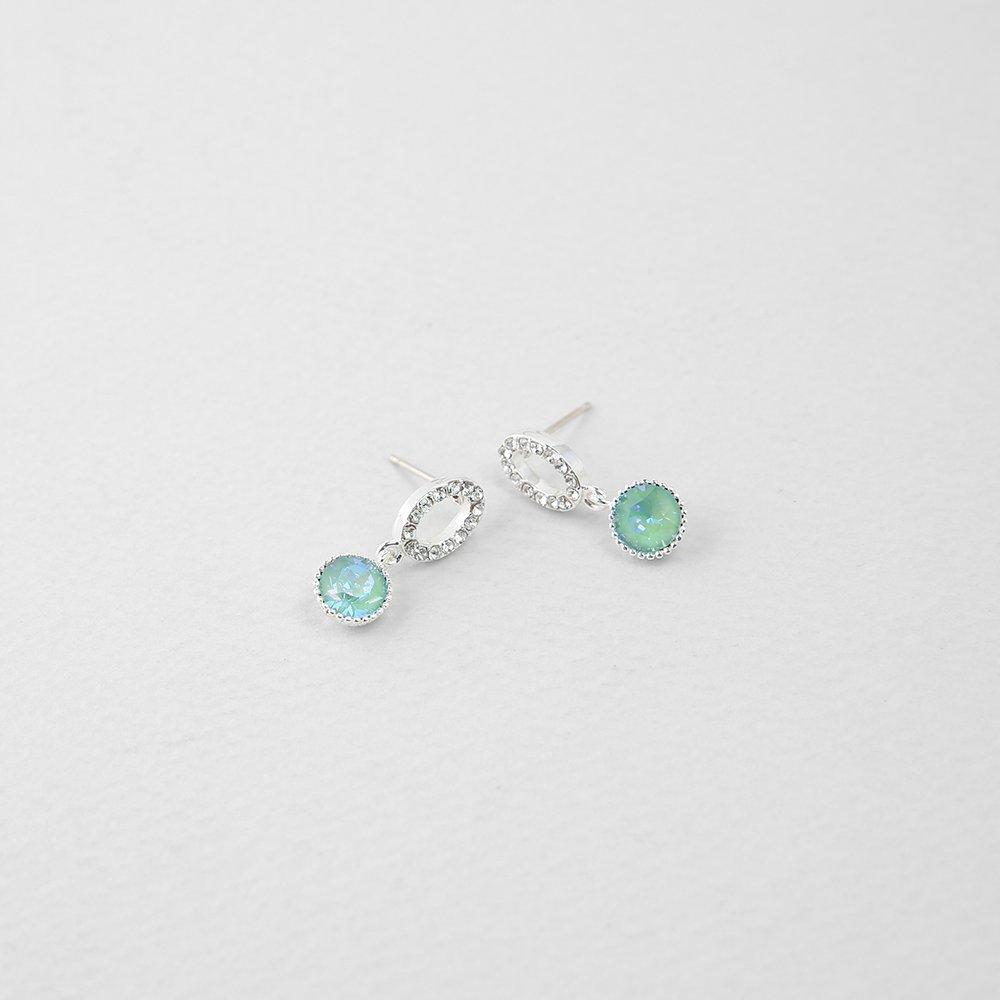 [Judy And Paul] Elijah Color Point Drop Earrings E51534