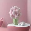 3D Tulip Bouquet Silicone Mold DIY Flowers Aroma Candles Plaque Ornament Handmade Gift Soap Candle Wedding Gift
