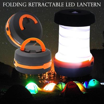 Lanterna per tenda da campeggio con lampada a LED retrattile per esterni di emergenza portatile