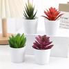 Artificial Plants Succulent Flowerpot Mini succulents Bionic Potted Plant Desktop Potted Plant Home Decoration Mini Potted Plant