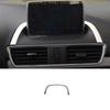 For Mazda 3 Axela 2014-2018 Matte Silver Center Console Navigation Strip Trim