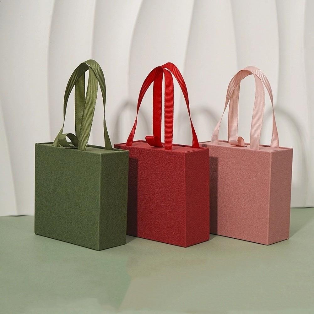 

Paper Storage Display Case Portable Jewelry Packaging Box Earrings Ring Pendant Bracelet Necklace чорний