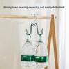2pcs Shoe Drying Rack - Creative Multi-Functional Windproof Double Hook Hanger for Home Storage & Organization Shoe Organizer