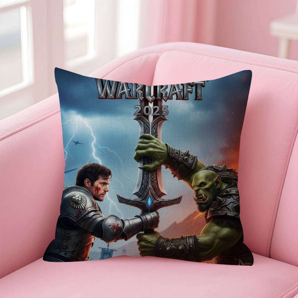 Pillow Anime Pillow Sofa Bed Head Pillow Cover Cushion Cover Fashion World of Warcraft Hot Video Game