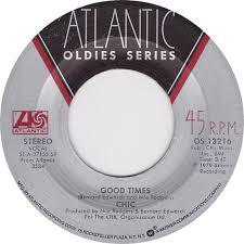7inch Record CHIC - Good Times OS13216 Atlantic 1980 US Soul/Funk Used
