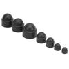 145Pcs Nut Cap Hex Bolt Protective Cover Rubber Industrial Supplies M4 M5 M6 M8 M10 M12