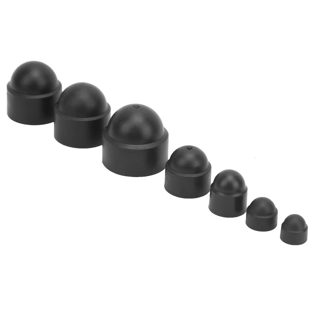 145Pcs Nut Cap Hex Bolt Protective Cover Rubber Industrial Supplies M4 M5 M6 M8 M10 M12