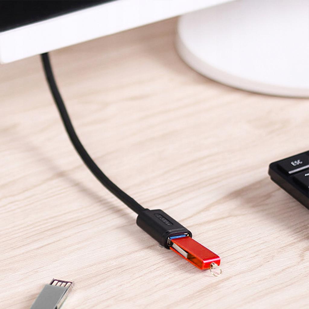 Kabel Unitek Y-C457GBK Przedłużacz USB 3.0 AM-AF 1,0m