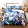 Atelier Totori The Adventurer of Arland Duvet Cover + 2 Pillowcases Alchemist Game Polyester Gamer Bedroom Decor