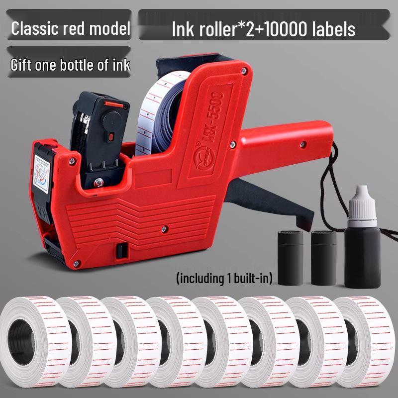 Automatic and Manual Date & Price Labeling Machine