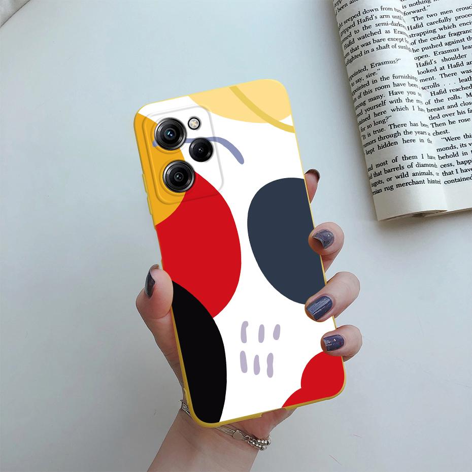 For Poco X5 Pro Case For Xiaomi Poco X5 PocoX5 X 5 Pro 5G Cute Astronaut Marble Phone Case Back Cover Shockproof Soft TPU Funda