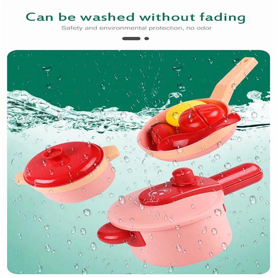 Dětská simulace kuchyňských hraček Sada kuchyňských hraček pro simulaci bezpečných a opakovaně použitelných zajímavých hraček