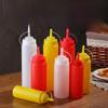 ZISIZ Plastic Squeeze Bottle for Sauces & Dressings